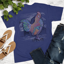 Load image into Gallery viewer, Ribbon Rooster Tee
