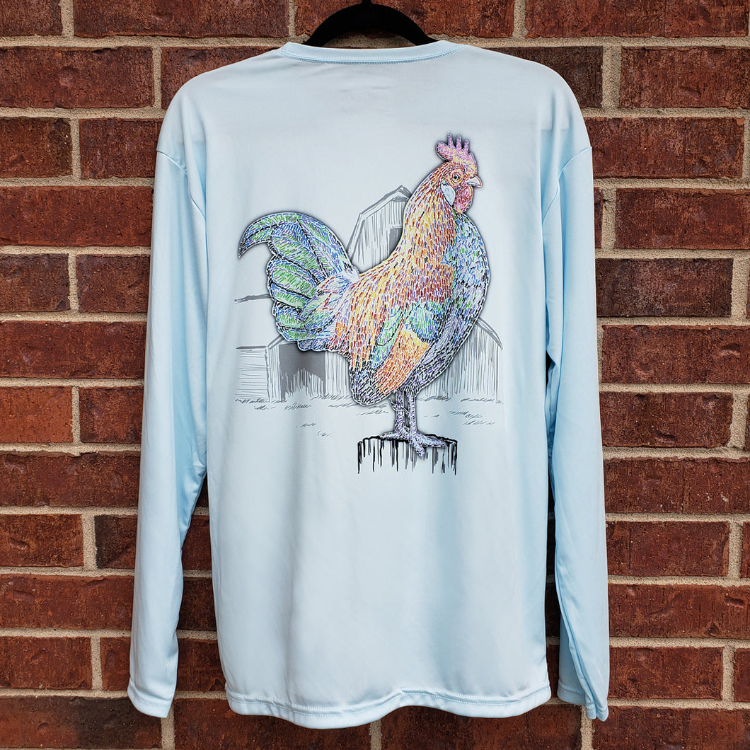 Ribbon Rooster Performance Shirt