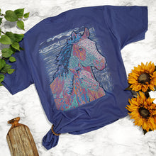 Load image into Gallery viewer, Ribbon Horses Tee
