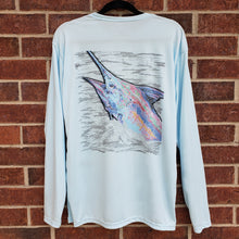 Load image into Gallery viewer, Ribbon Blue Marlin Performance Shirt
