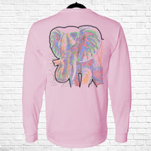 Load image into Gallery viewer, Ribbon Elephant Long Sleeve Tee
